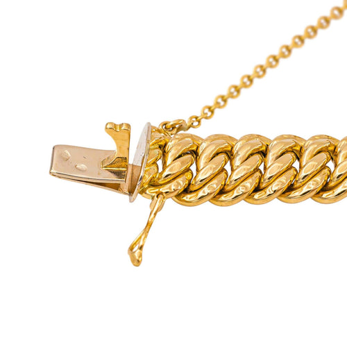 Bracelet Bracelet en or jaune 750, maille américaine 58 Facettes 5760042CN