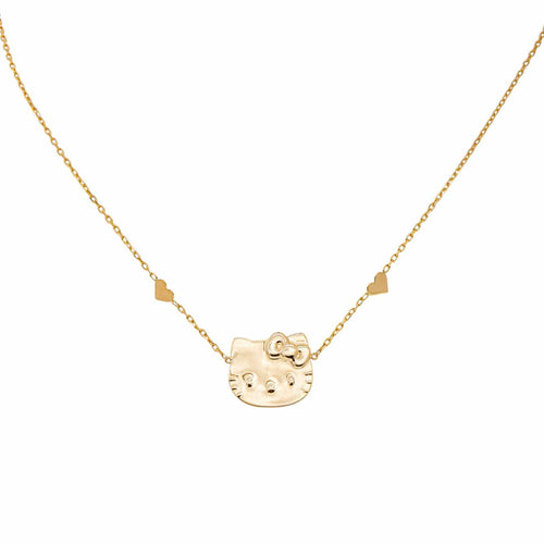 Collier Victoria Casal - Collier Hello Kitty en or jaune 750 58 Facettes 5786102CN