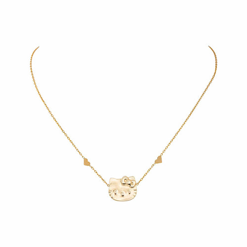Collier Victoria Casal - Collier Hello Kitty en or jaune 750 58 Facettes 5786102CN