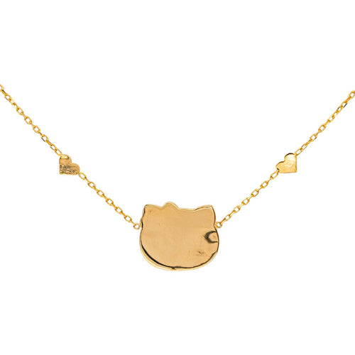 Collier Victoria Casal - Collier Hello Kitty en or jaune 750 58 Facettes 5786102CN
