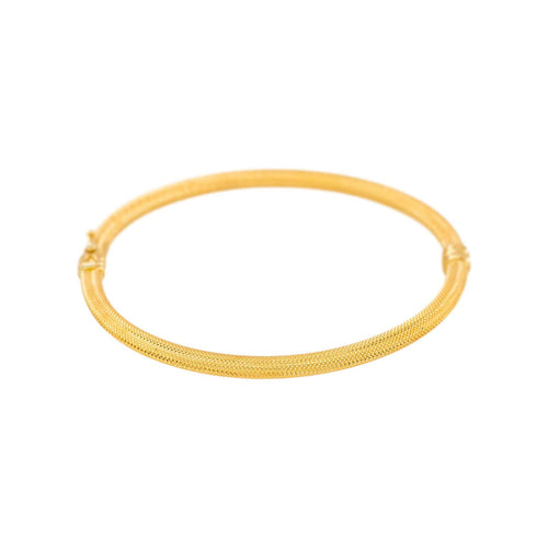 Bracelet Bracelet jonc en or jaune 750 (18 carats) 58 Facettes 5858142CN