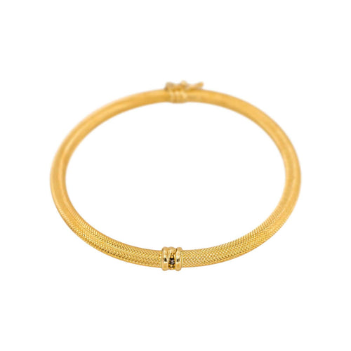 Bracelet Bracelet jonc en or jaune 750 (18 carats) 58 Facettes 5858142CN