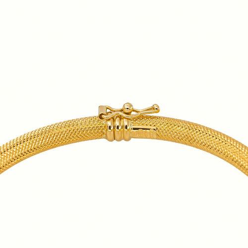 Bracelet Bracelet jonc en or jaune 750 (18 carats) 58 Facettes 5858142CN