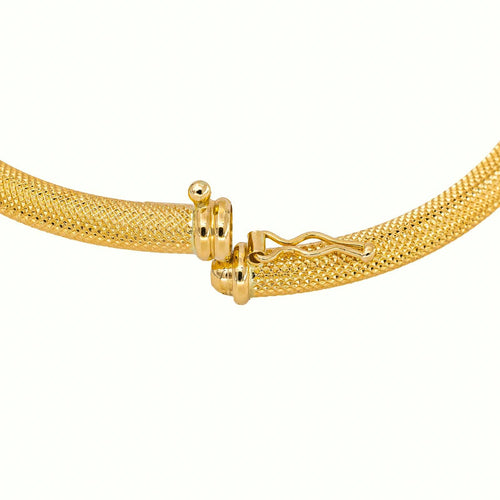 Bracelet Bracelet jonc en or jaune 750 (18 carats) 58 Facettes 5858142CN