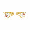 Boucles d'oreilles Hello Kitty - Boucles d’oreilles dormeuses en or jaune 750 58 Facettes 5875557CN