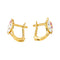 Boucles d'oreilles Hello Kitty - Boucles d’oreilles dormeuses en or jaune 750 58 Facettes 5875557CN