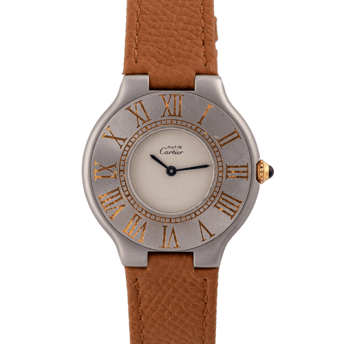 Montre Cartier - Montre Must 21, référence 9010 58 Facettes TOT-11931