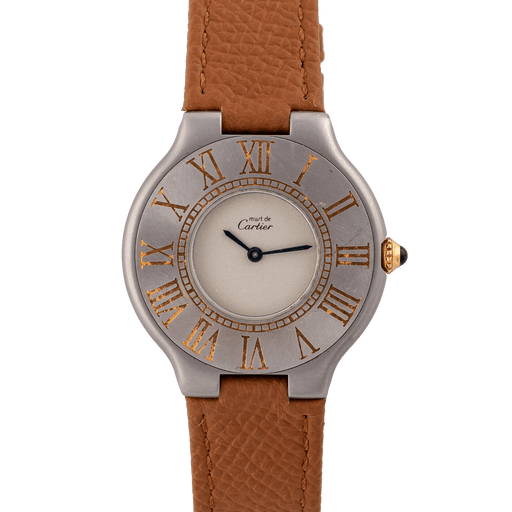 Montre Cartier - Montre Must 21, référence 9010 58 Facettes TOT-11931
