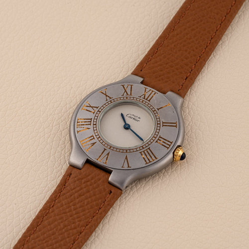 Montre Cartier - Montre Must 21, référence 9010 58 Facettes TOT-11931