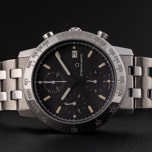 Montre Eterna Matic Kontiki - Montre chronographe automatique 1501.41 58 Facettes TOT-11929