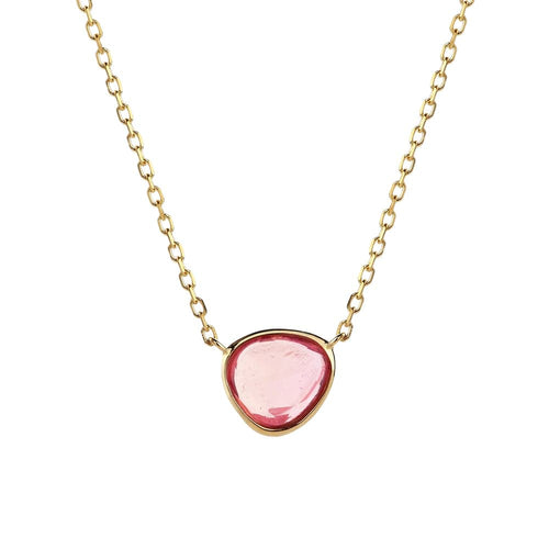 Collier Love More - Collier en or 18k avec saphir rose 58 Facettes GPD1085CP_20261008