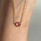 Collier Love More - Collier en or 18k avec saphir rose 58 Facettes GPD1085CP_20261008