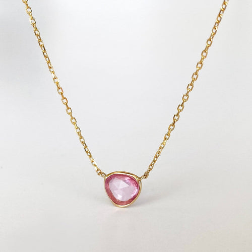 Collier Love More - Collier en or 18k avec saphir rose 58 Facettes GPD1085CP_20261008