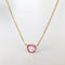 Collier Love More - Collier en or 18k avec saphir rose 58 Facettes GPD1085CP_20261008