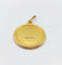 Pendentif Augis - Pendentif médaille d’amour en or 18k, 17 mm 58 Facettes A07769