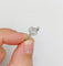 Bague 49.5 Bague solitaire vintage en or blanc 18k, diamant ovale 0,42 ct, certificat GIA 58 Facettes A07773