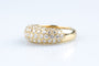 Bague 52 Bague cocktail en or jaune 18 carats, 59 diamants, 2,97 ct 58 Facettes BGJCDVY177-107