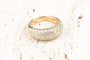 Bague 52 Bague cocktail en or jaune 18 carats, 59 diamants, 2,97 ct 58 Facettes BGJCDVY177-107