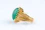 Bague 53 Bague vintage vers 1960 en or 18 carats avec béryl cabochon de 11,50 ct 58 Facettes BG-JADCC1532-107