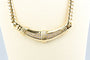 Collier Collier en or jaune 18 carats, maille anglaise et 32 diamants 58 Facettes CLDANGCC1562-107