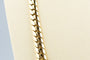 Collier Collier en or jaune 18 carats, maille anglaise et 32 diamants 58 Facettes CLDANGCC1562-107
