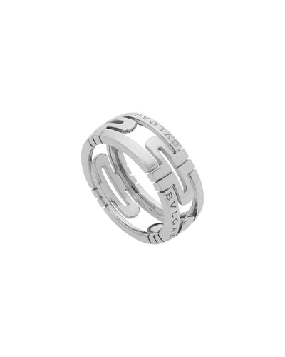 Bague Bulgari Parentesi - Bague en or blanc 58 Facettes 6322M6_M