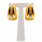 Boucles d'oreilles RAIKA - Boucles d’oreilles créoles en or jaune 18 carats 58 Facettes Boucles d'oreilles créoles en or jaune 18 k