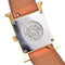 Montre Hermès - Montre Heure H à quartz en métal plaqué et cuir 58 Facettes ct0aknazuw