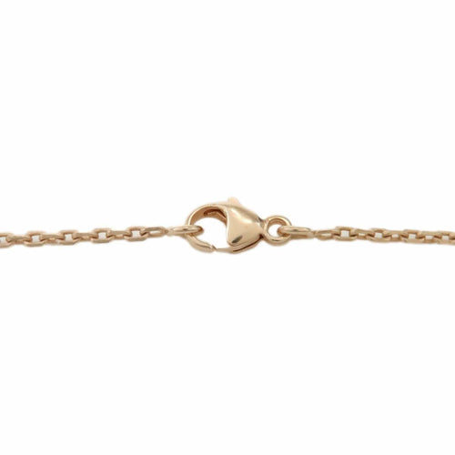 Collier Hermès - Pendentif Pop H avec chaîne en or rose et émail 58 Facettes kss5aast8s