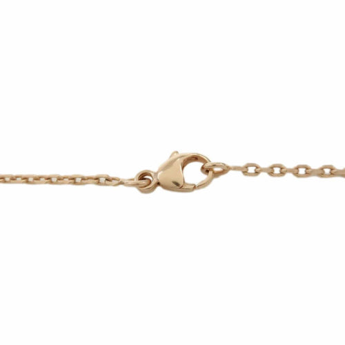 Collier Hermès - Pendentif Pop H avec chaîne en or rose et émail 58 Facettes kss5aast8s