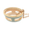 Collier Hermès - Pendentif Pop H avec chaîne en or rose et émail 58 Facettes kss5aast8s