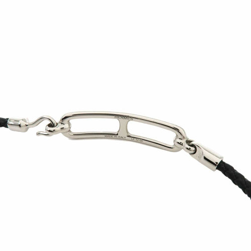 Bracelet Hermès - Bracelet Roulis double tour en cuir tressé 58 Facettes hdrilud7d7