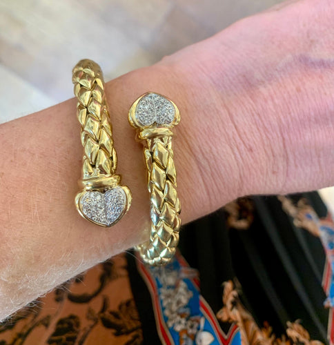 Bracelet Chimento - Bracelet Stretch en or jaune 18 carats et diamants 58 Facettes BRA115