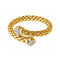 Bracelet Chimento - Bracelet Stretch en or jaune 18 carats et diamants 58 Facettes BRA115