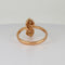 Bague 59 Bague en or rose 14k et diamants 58 Facettes 2609009