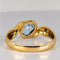 Bague 55 Bague en or jaune 14 carats avec aigue-marine ovale 58 Facettes 2606049