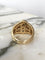 Bague 54 Bague Toi et Moi en or jaune 18k, saphirs et diamants 58 Facettes 301