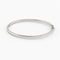 Bracelet Bracelet jonc en or blanc 18 carats et diamants taille brillant 58 Facettes 38086