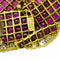 Broche Broche « Pensée » en or jaune 750/000, rubis et diamants 58 Facettes 35980