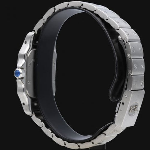 Montre Cartier - Montre Santos de Cartier Galbée 58 Facettes MT46673