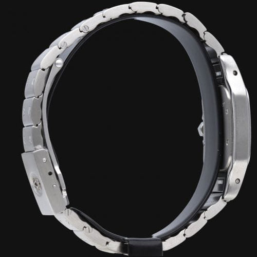 Montre Cartier - Montre Santos de Cartier Galbée 58 Facettes MT46673