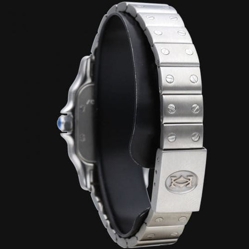 Montre Cartier - Montre Santos de Cartier Galbée 58 Facettes MT46673