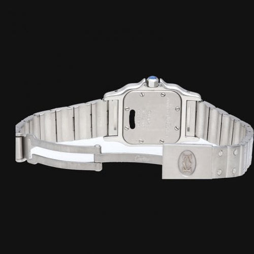 Montre Cartier - Montre Santos de Cartier Galbée 58 Facettes MT46673