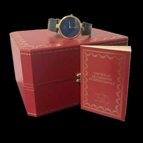 Montre Cartier - Montre Must de Cartier Vermeil 58 Facettes MT47997