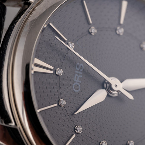 Montre Oris - Montre Artelier Diamonds, réf. 01 561 7722 4053 07 5 14 64FC 58 Facettes TOT-11947
