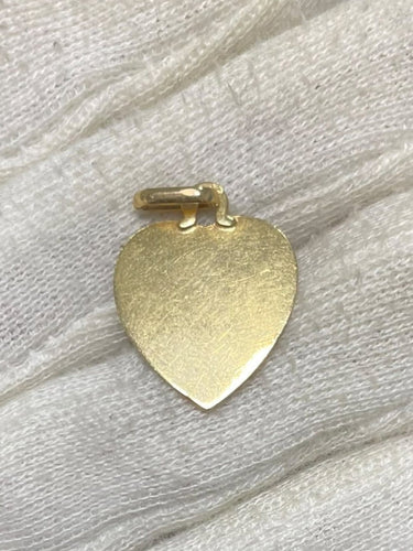 Pendentif Augis - Médaille d’Amour en or jaune 18 carats, cœur et rubis 58 Facettes Augis-heart-Str