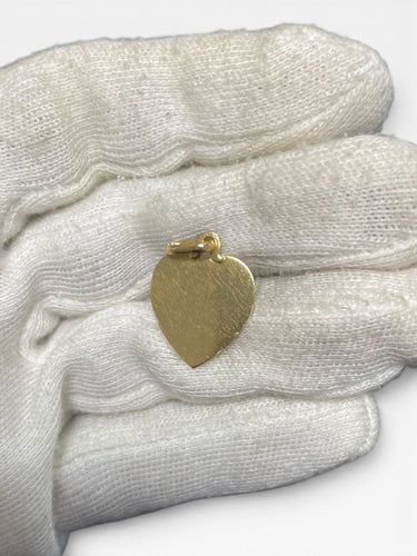 Pendentif Augis - Médaille d’Amour en or jaune 18 carats, cœur et rubis 58 Facettes Augis-heart-Str