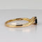 Bague 56 Bague en or jaune 14 carats, saphir bleu ovale et diamants 58 Facettes 2609001