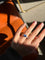 Bague 55 Bague bandeau en or blanc 18 carats, saphir et diamants 58 Facettes 456
