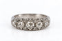Bague 50.5 Bague ancienne en platine 850 et diamants taille ancienne, vers 1940 58 Facettes LP1953/MANNB